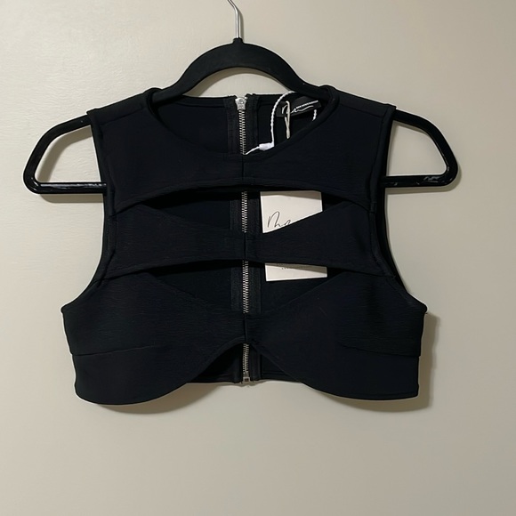 Mew Mews Fashion - Hedwig Cutout Bandage Set - Black - XSmall - Picture 2 of 7